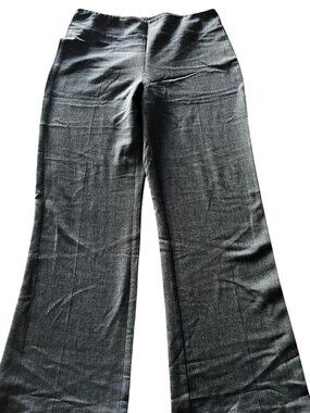 Chapter One Womens Gray Slim Fit Stretch Pants With Elastic Waist L